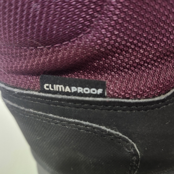 Adidas Climaheat PrimaLoft Snow Boots Sz 5 Pink Purple Insulated Winter Warm - Picture 9 of 16